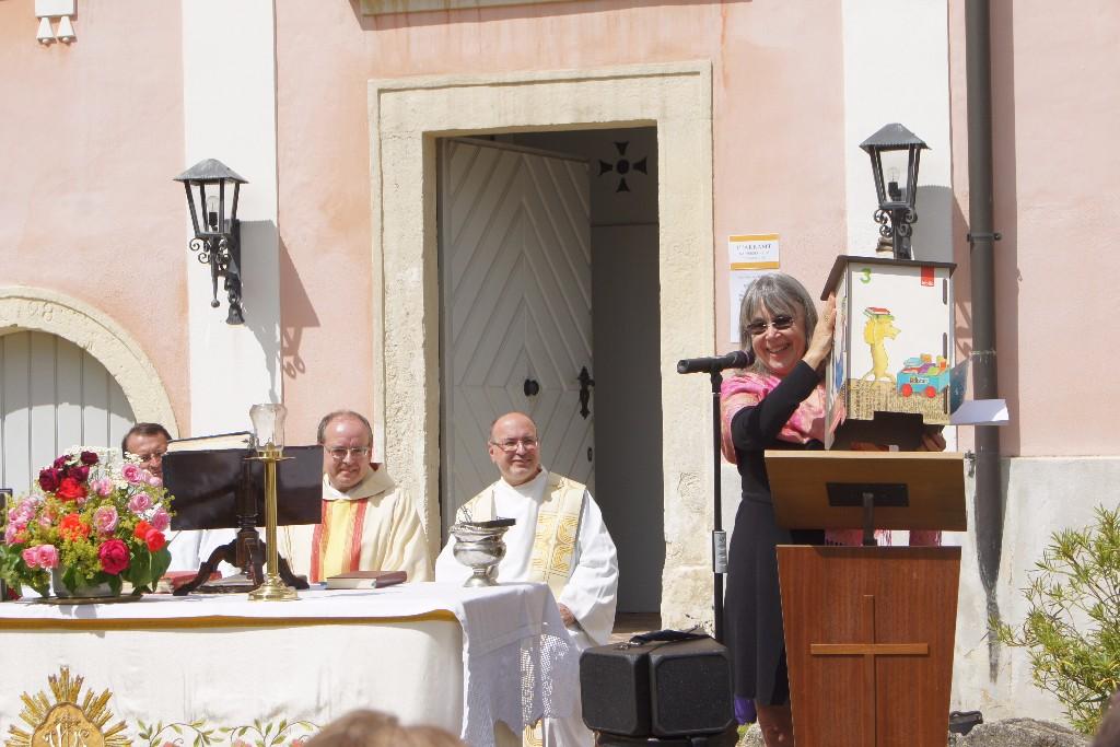 Eröffnung der ÖB im Pfarrhof Nappersdorf am 15.6.2014